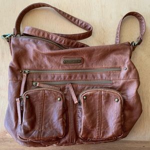 Rosetti 9 pocket cross-body purse